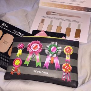 Sephora bag of new product samples